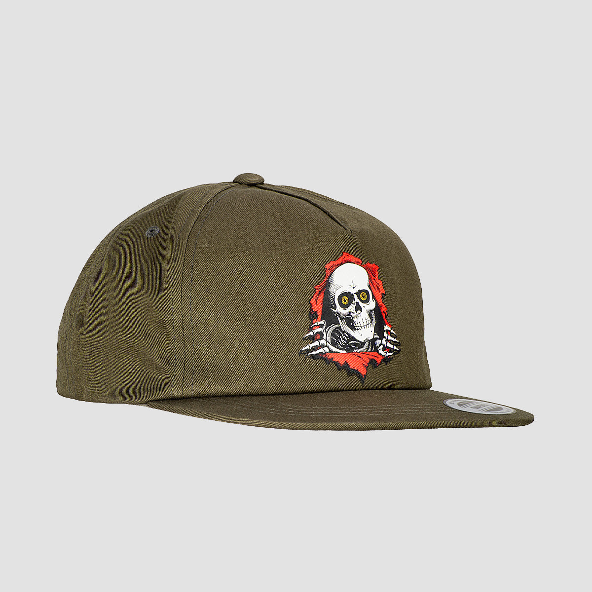 Powell Peralta Ripper 2 Snapback Cap Military Green