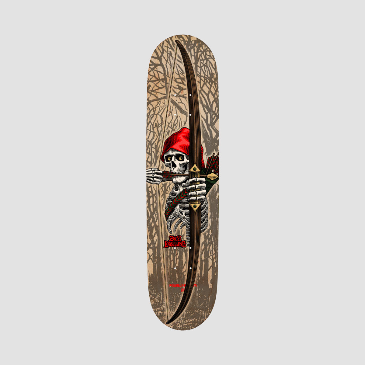 Powell Peralta Zach Doelling Archer Grip Tape Clear - 10.5"