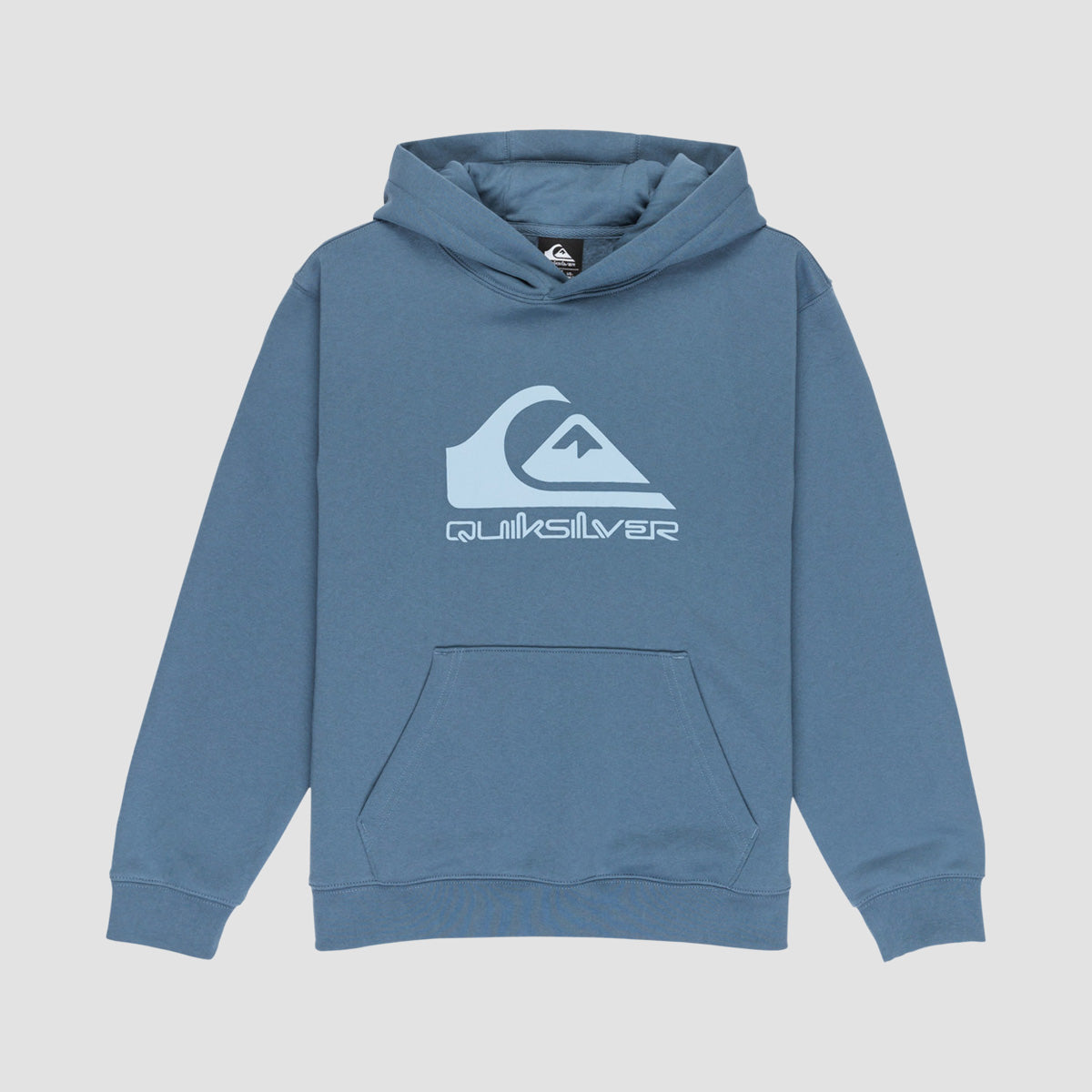 Quiksilver Comp Logo Pullover Hoodie China Blue - Kids