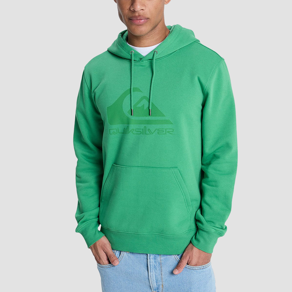 Quiksilver Comp Logo Pullover Hoodie Leprechaun