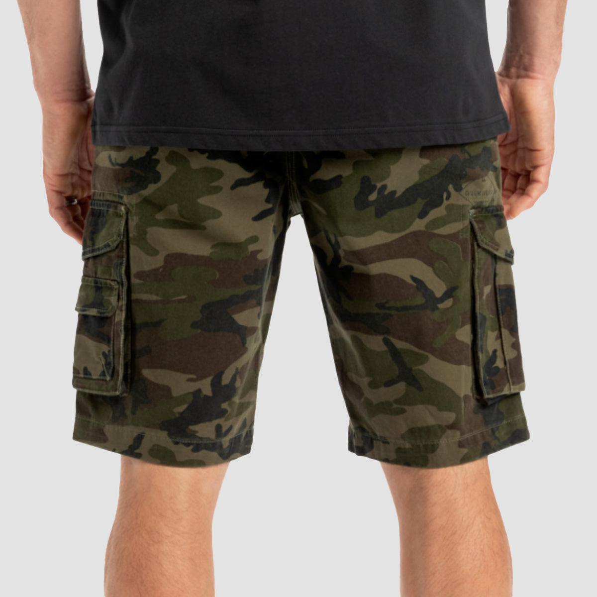 Quiksilver Crucial Battle Cargo Shorts Camo Print