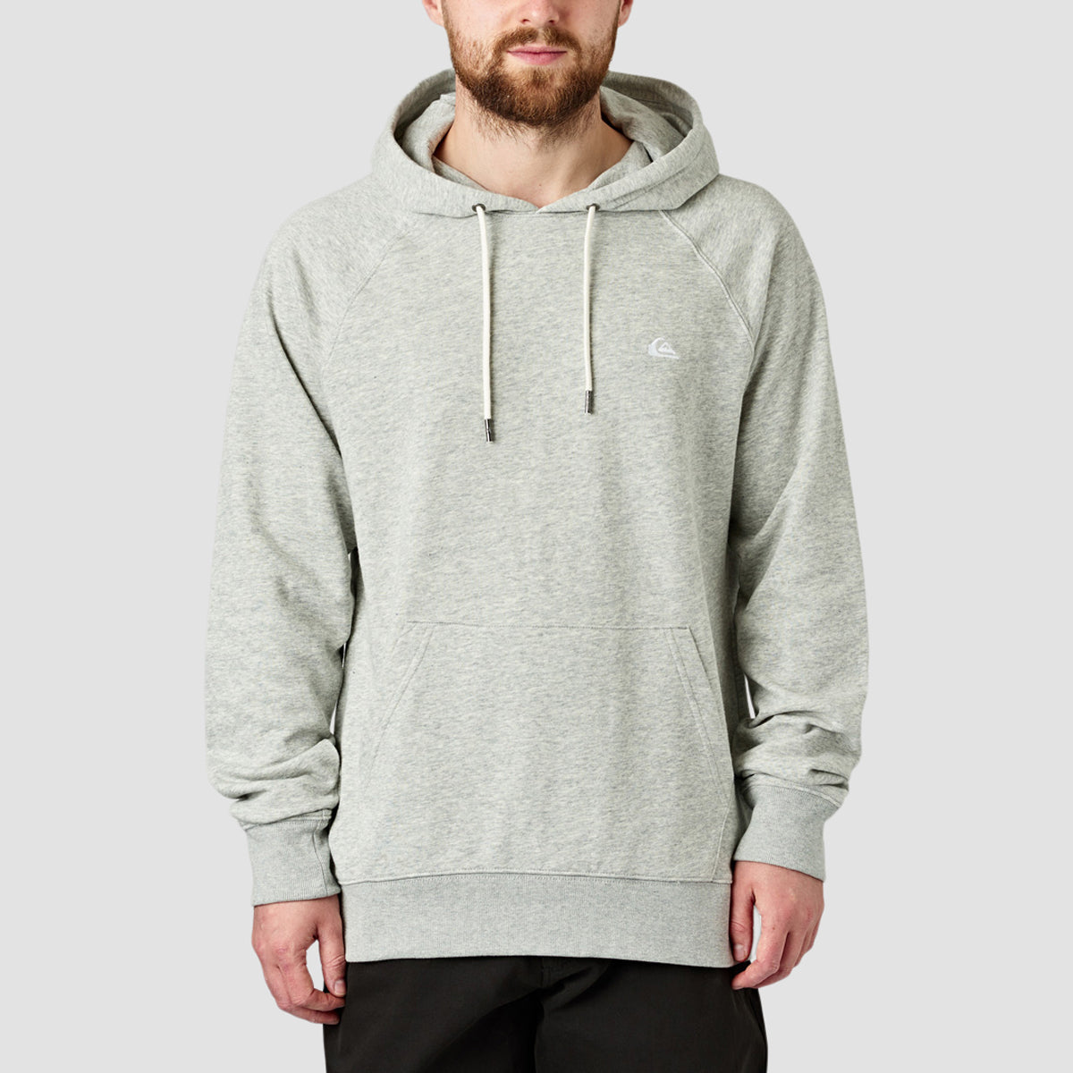 Quiksilver Essentials Pullover Hoodie Light Grey Heather