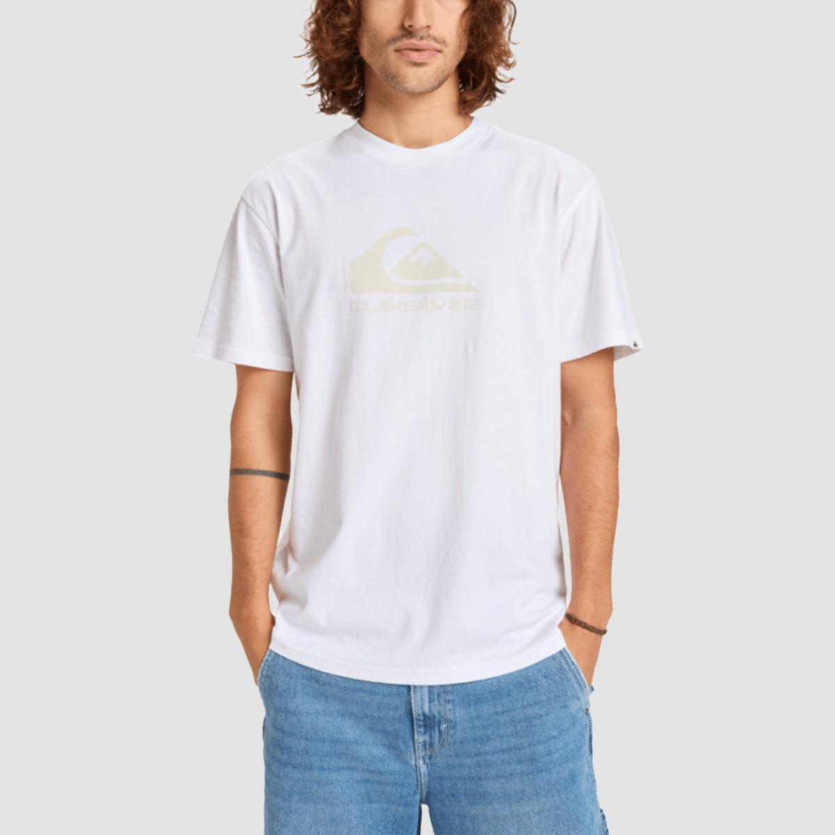 Quiksilver EV Comp Logo T-Shirt White
