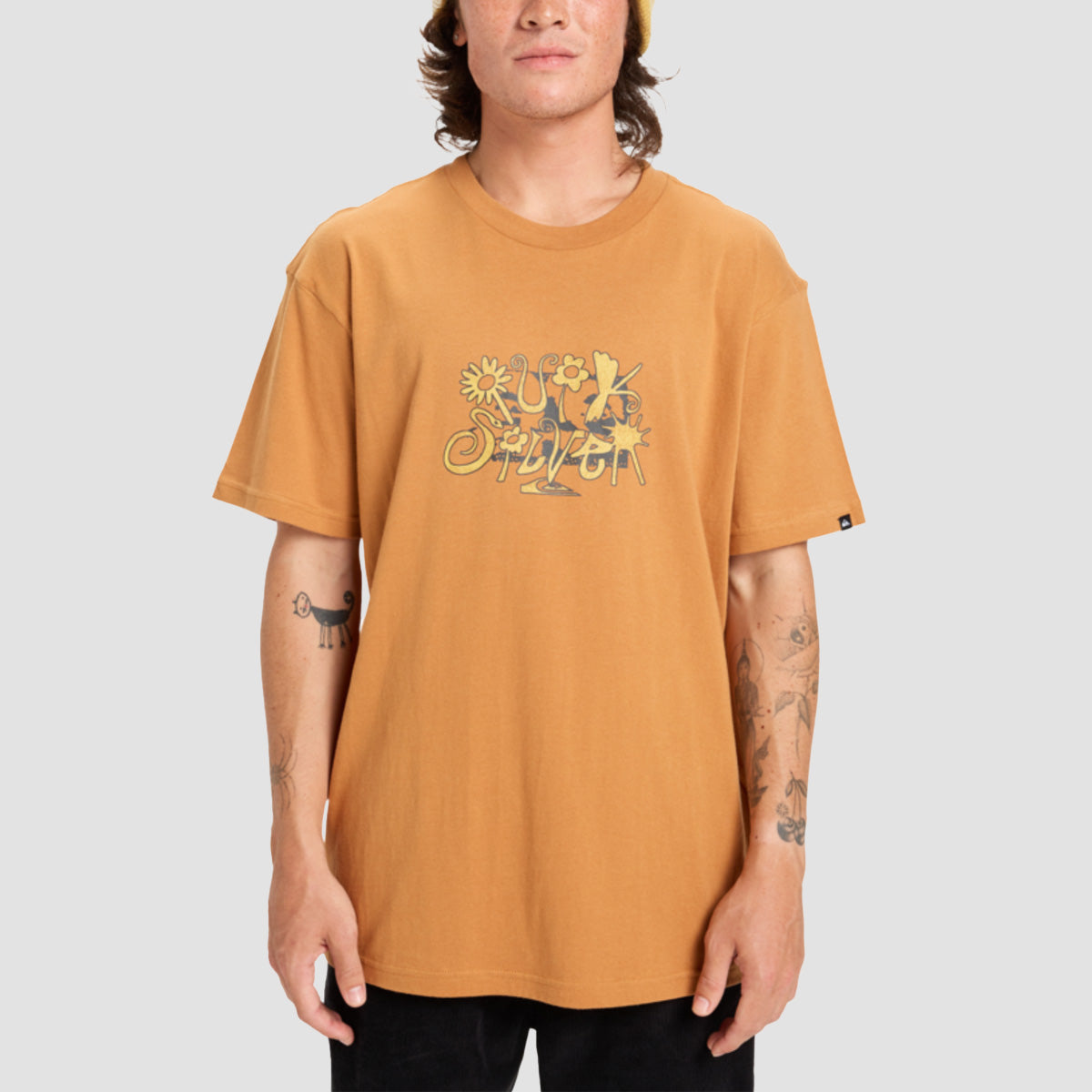 Quiksilver EV Natural Smas T-Shirt Almond