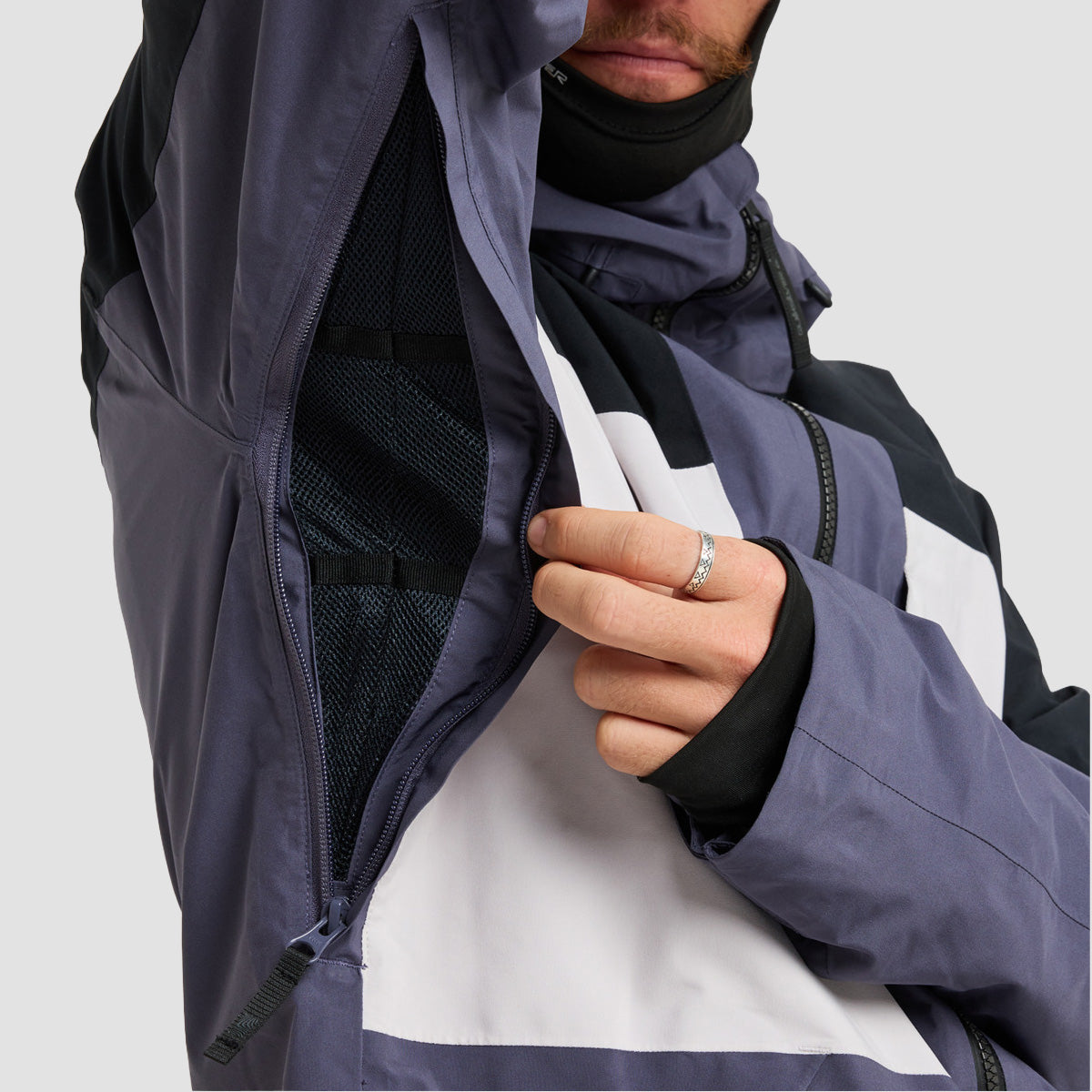 Quiksilver Forever Stretch Gore-Tex Snow Jacket Graystone