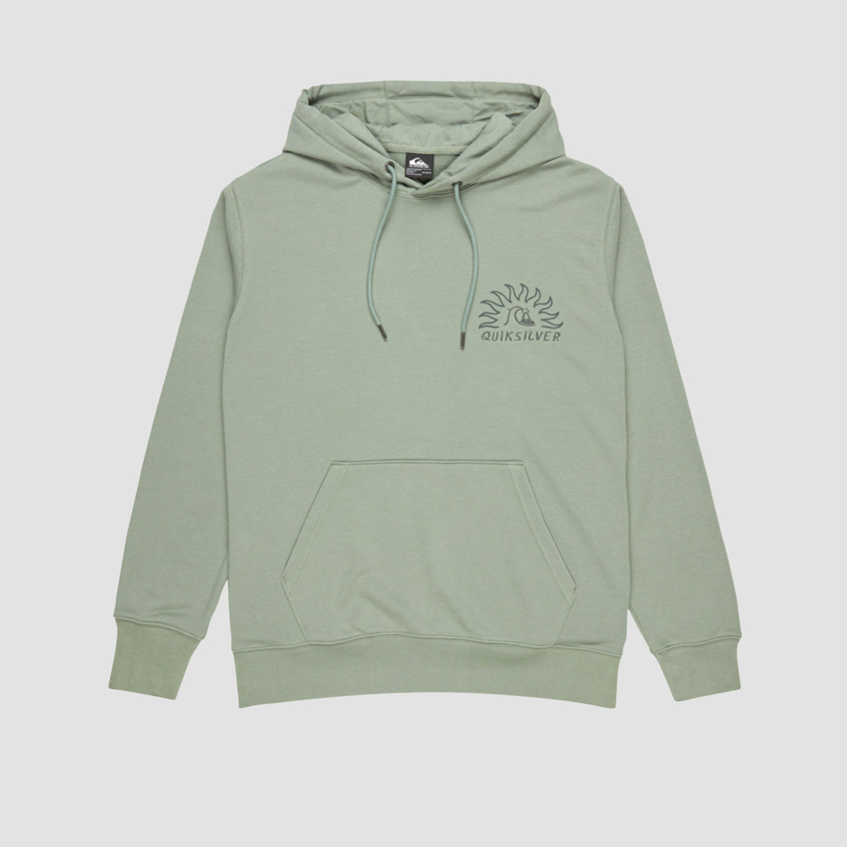 Quiksilver Graphic Mix Pullover Hoodie Chinois Green