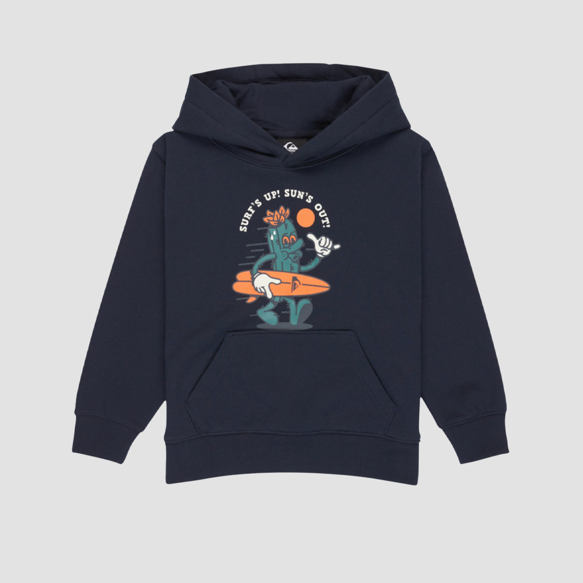 Quiksilver Graphics Pullover Hoodie Dark Navy - Kids