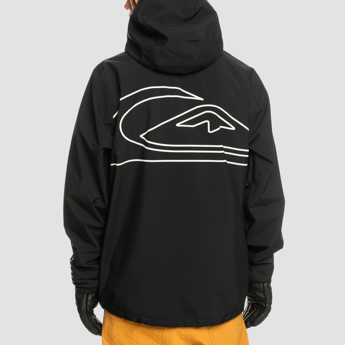 Quiksilver High In The Hood 10K Snow Jacket True Black