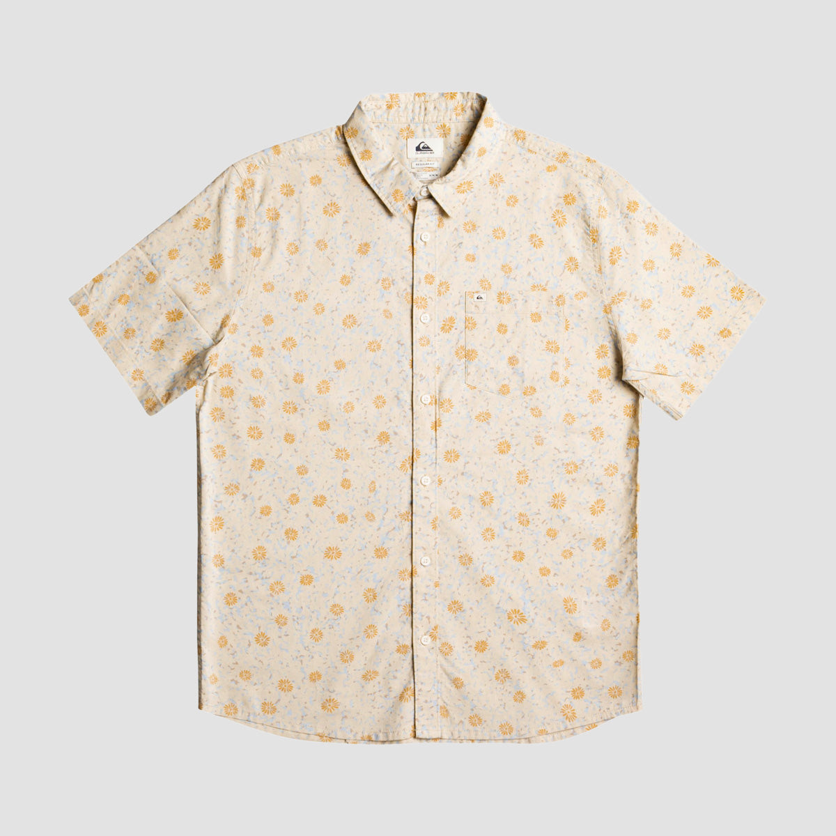 Quiksilver Mellow Fuzz Short Sleeve Shirt Birch Mellow Fuzz - Kids