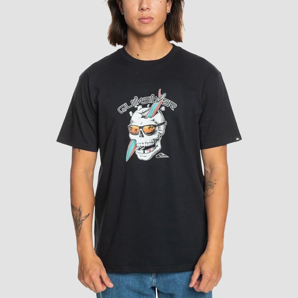 Quiksilver One Last Surf T-Shirt Black