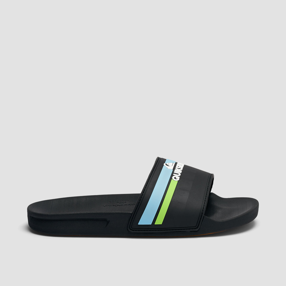 Quiksilver Rivi Slide Black/Orange/Blue - Kids