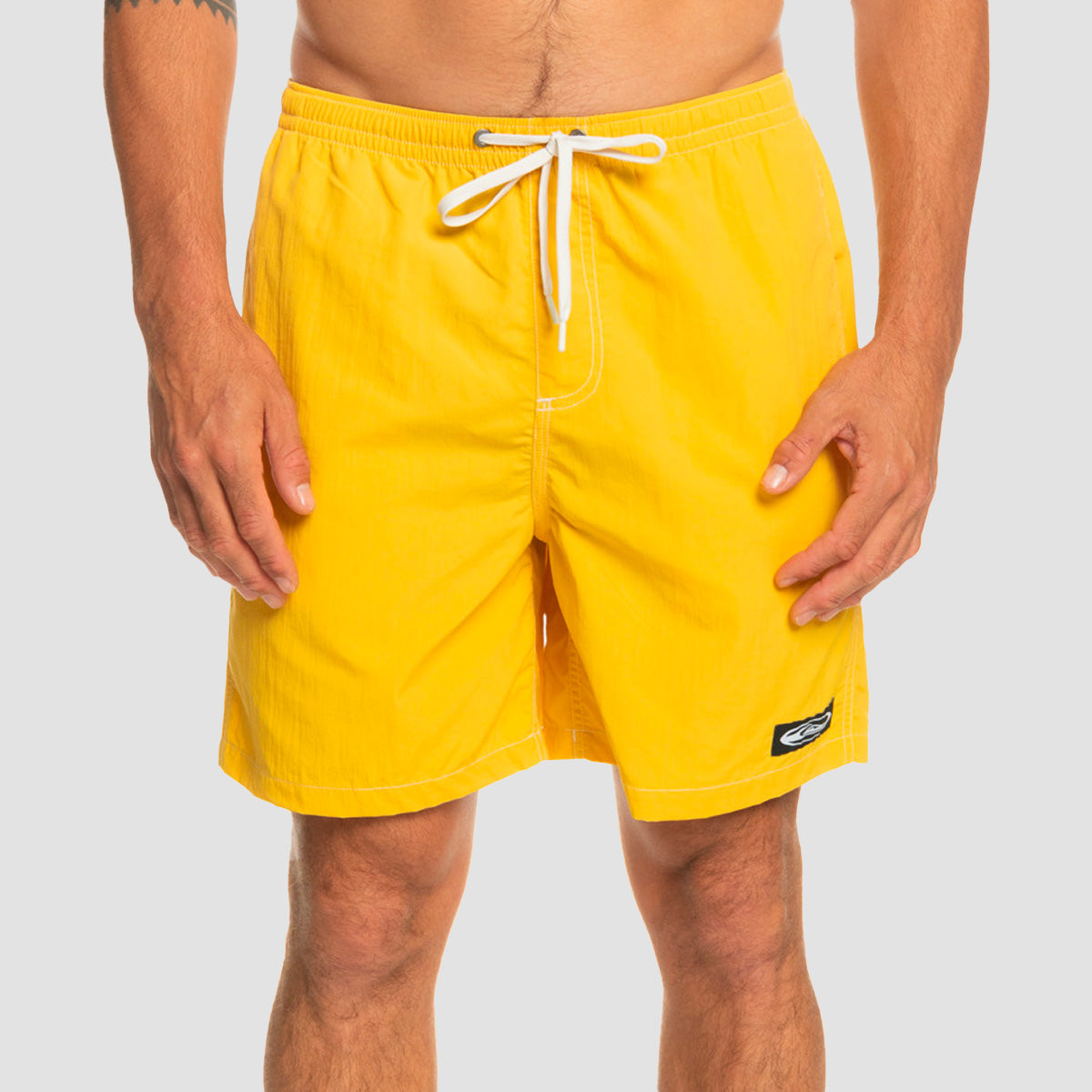 Quiksilver Saturn 18" Volley Boardshorts Yolk Yellow