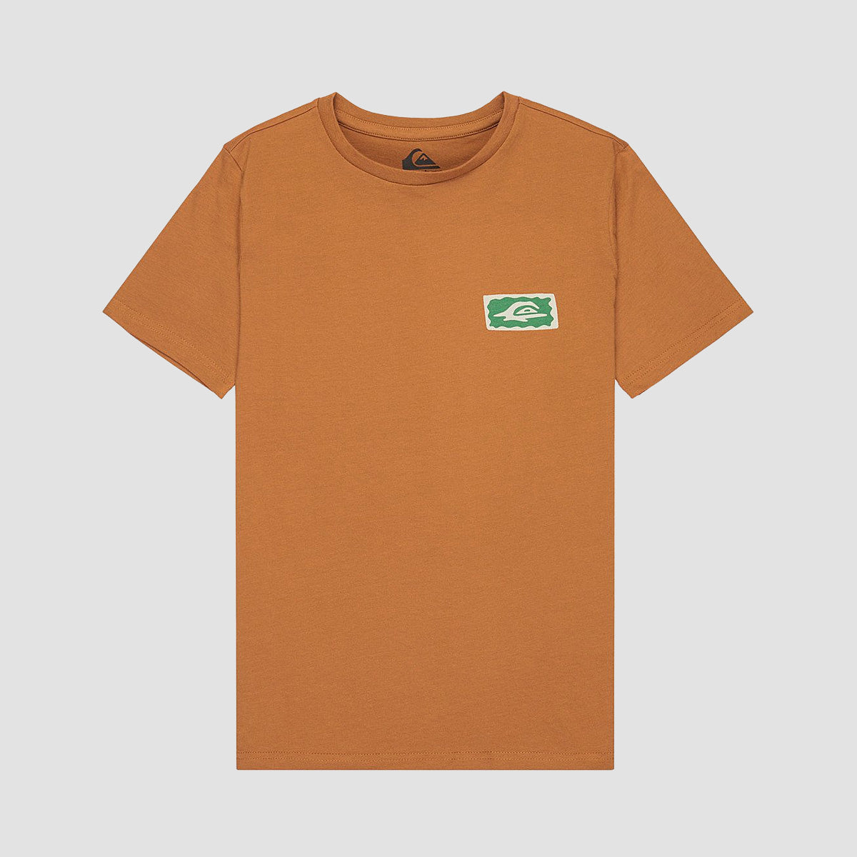 Quiksilver Serenity Splash T-Shirt Tobacco Brown - Kids