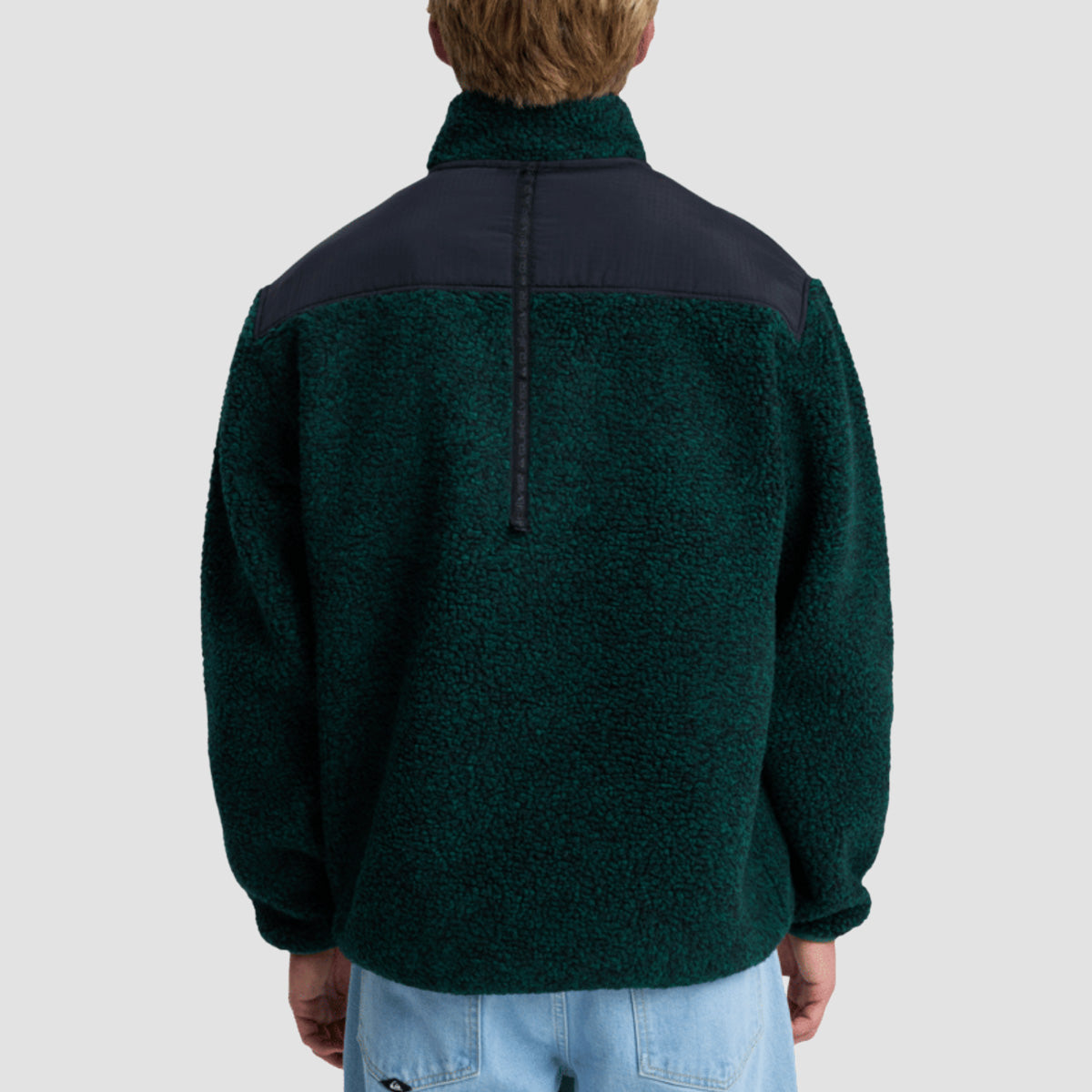 Quiksilver Shallow Water Sherpa Jacket Trekking Green Heather
