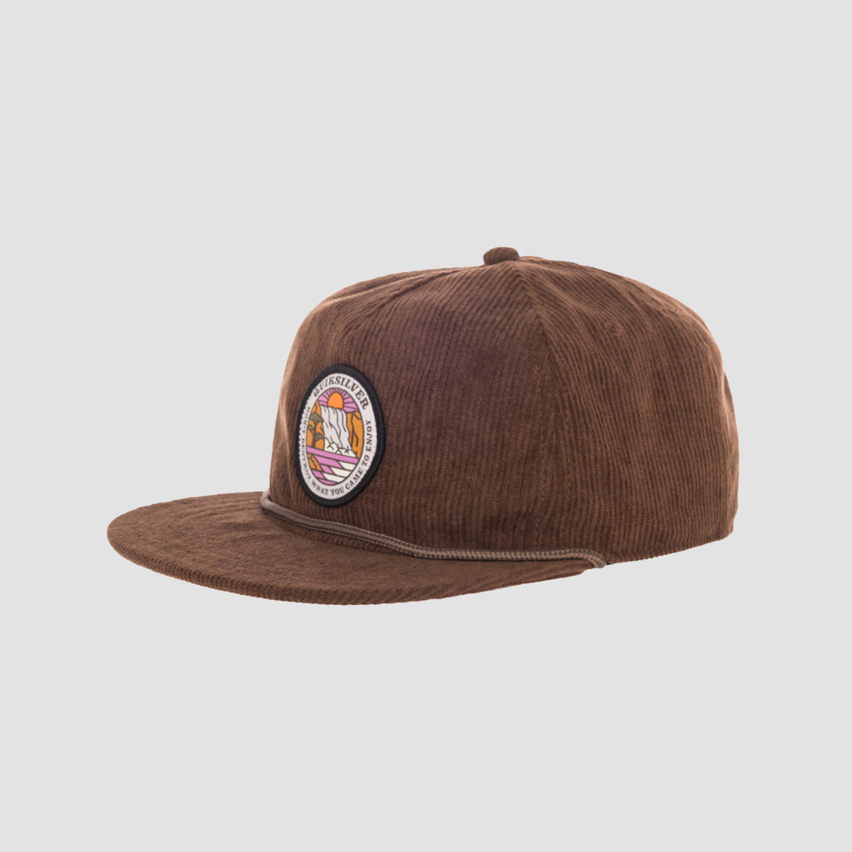 Quiksilver Still Bills Cap Chocolate Brown