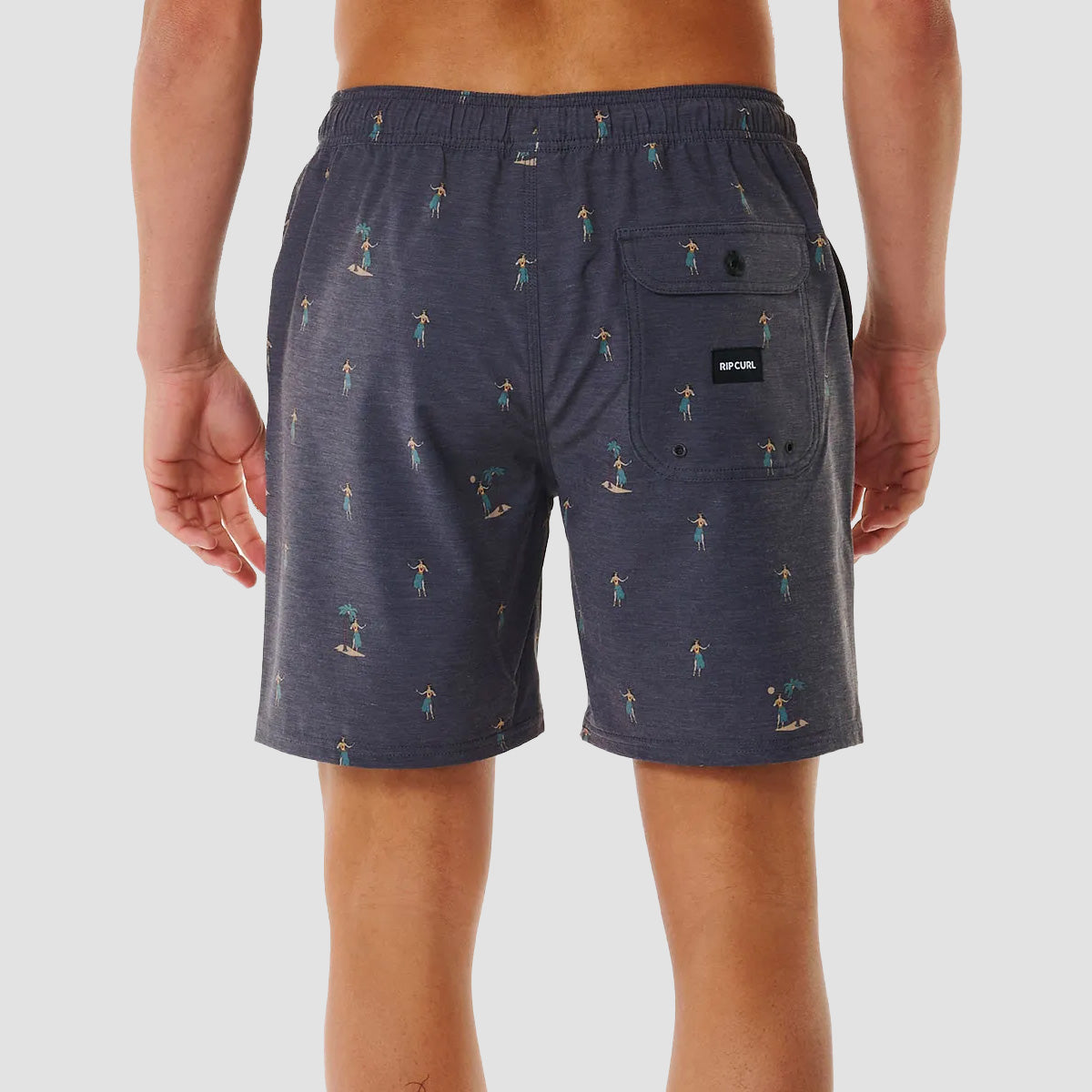 Rip Curl Hula Breach Volley 18" Boardshorts Black