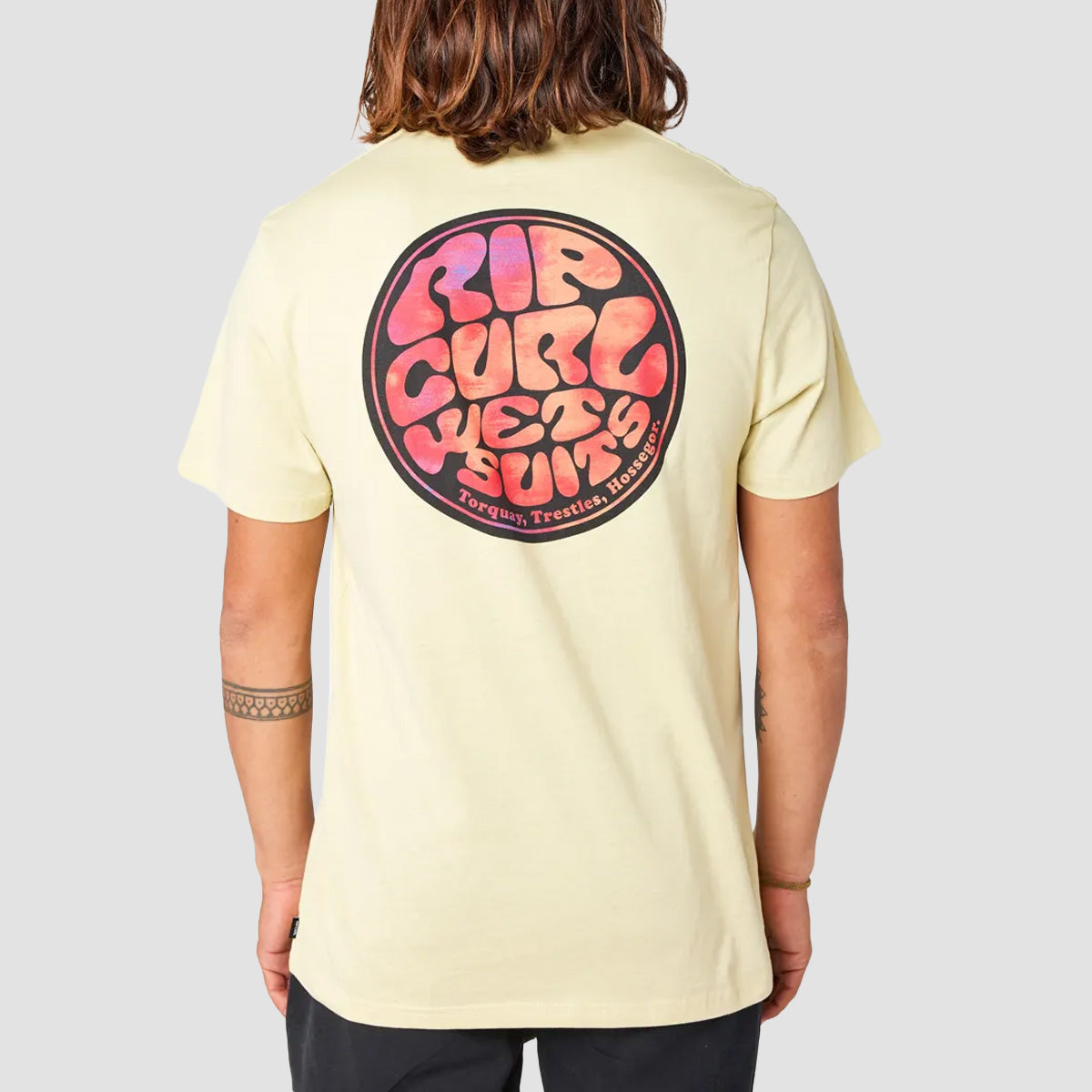 Rip Curl Passage T-Shirt Vintage Yellow