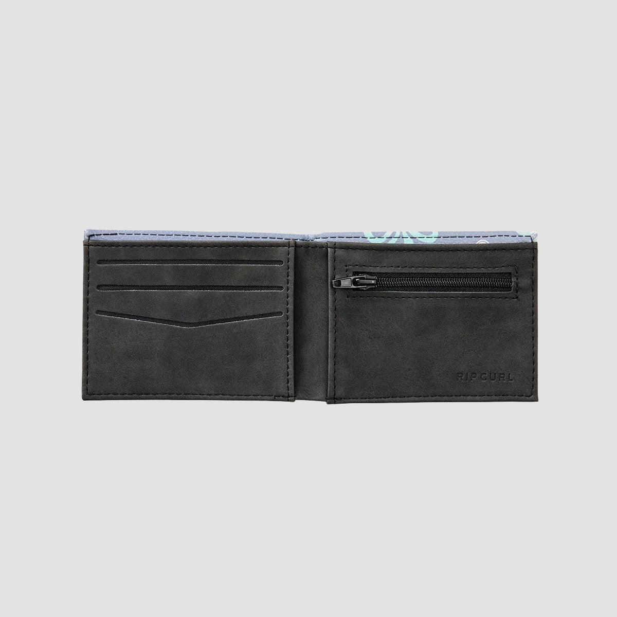 Rip Curl Sessions PU Slim Wallet Faded Denim
