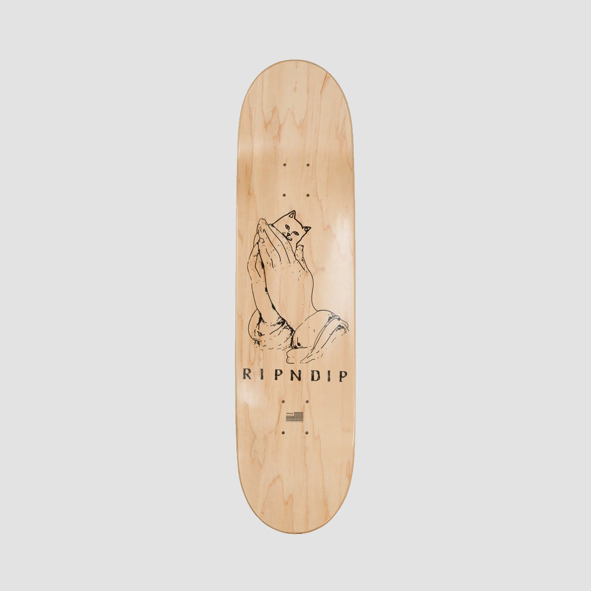 Ripndip Lord Nermal Wilshire Skateboard Deck Green - 8.25"