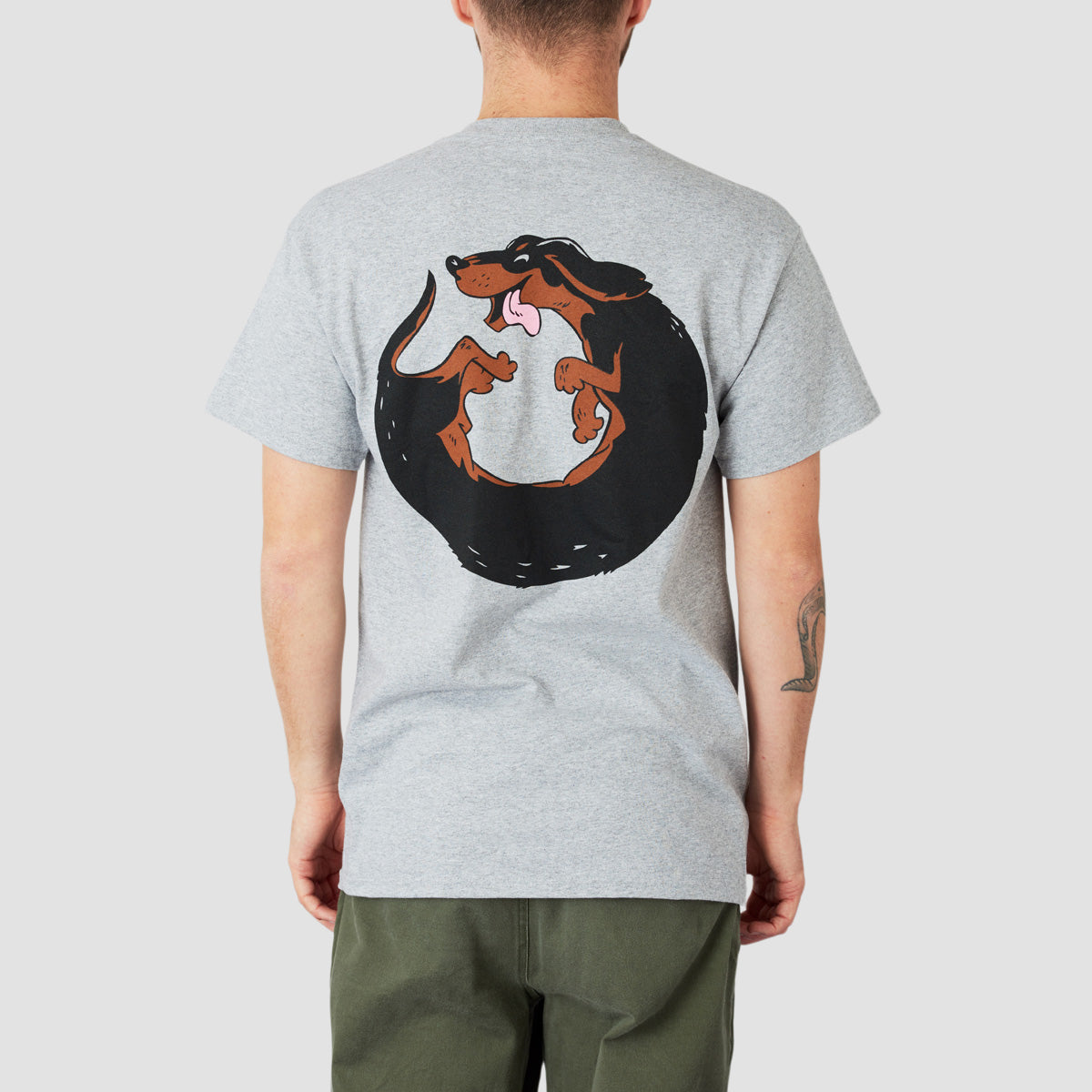 Rollersnakes Leo T-Shirt Grey