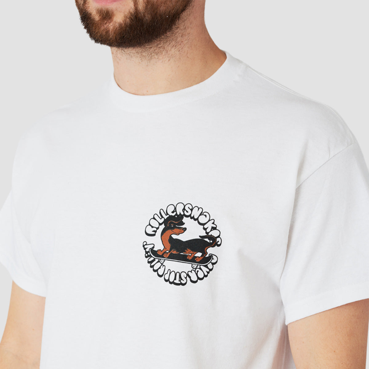 Rollersnakes Leo T-Shirt White