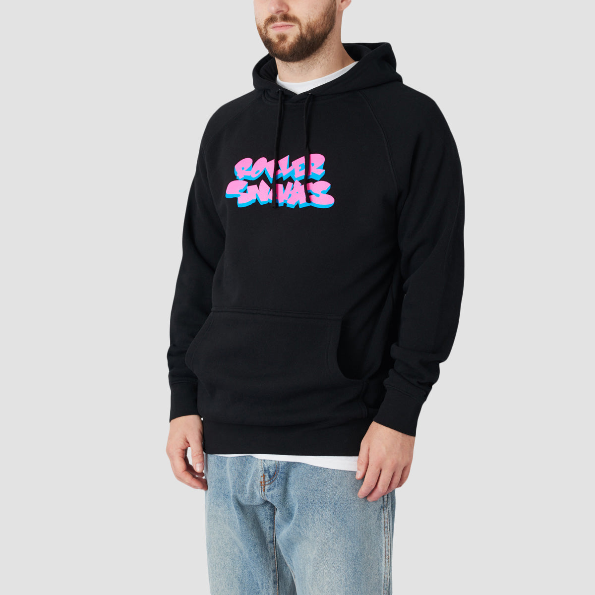 Rollersnakes Marian Pullover Hoodie Black