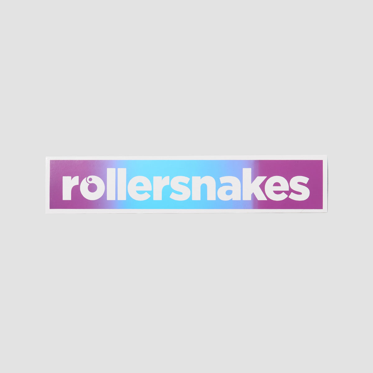 Rollersnakes WordMark Sticker Purple Fade 200x41mm
