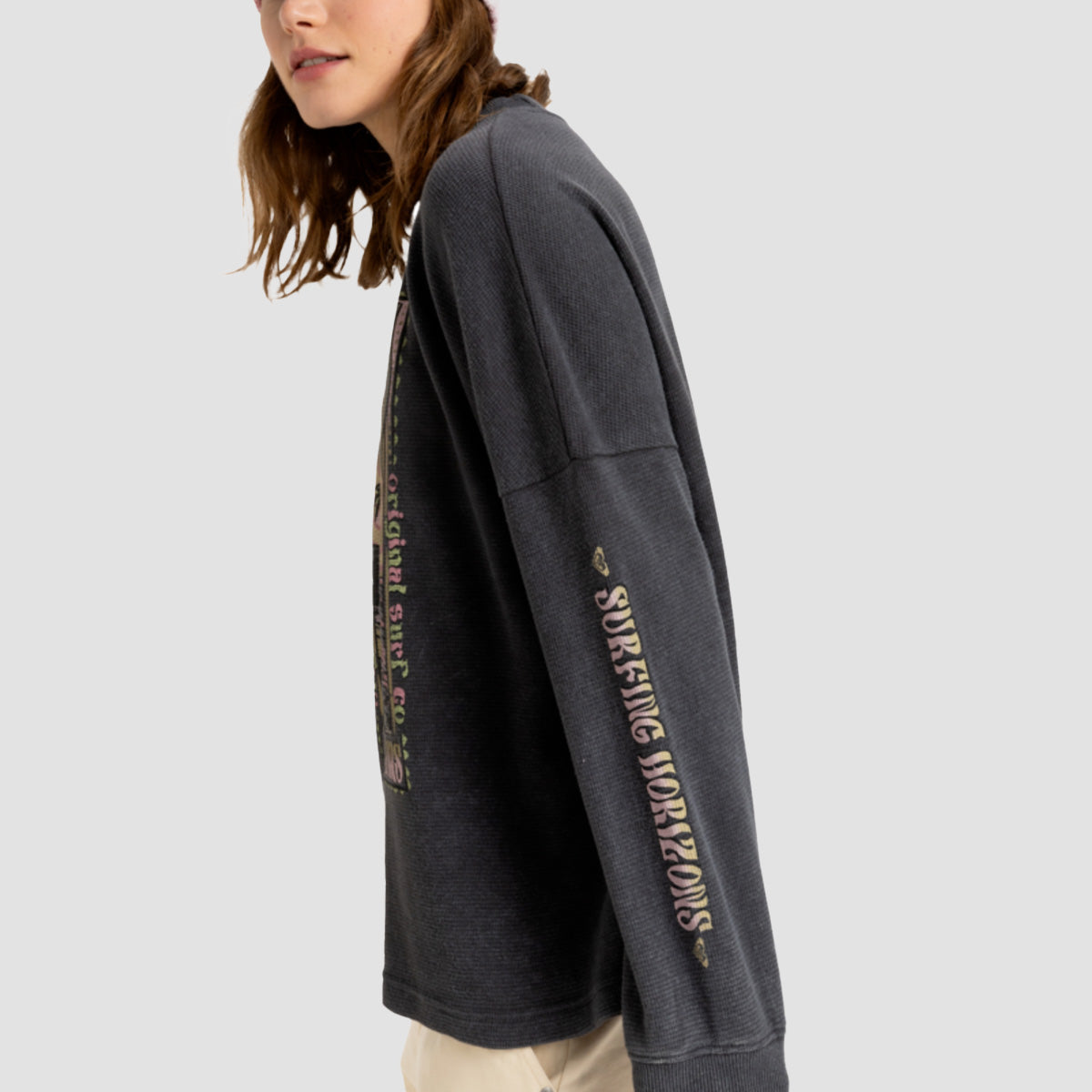 Roxy Eastside Midweight Longsleeve T-Shirt Phantom - Womens