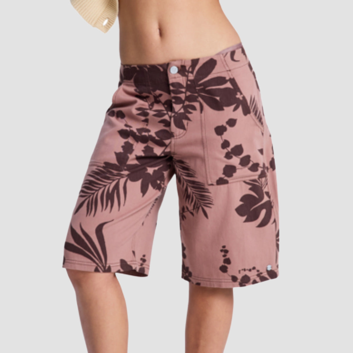 Roxy Favorite Moment Shorts Brownie Sweet Mai - Womens