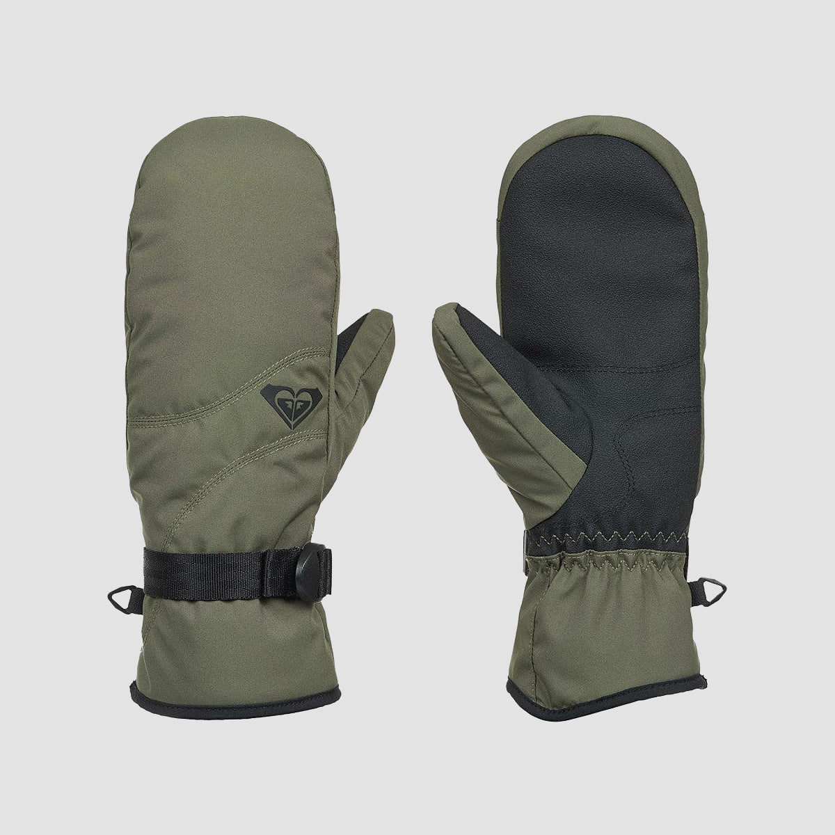 Roxy Jetty Solid Snow Mitts Beetle - Womens