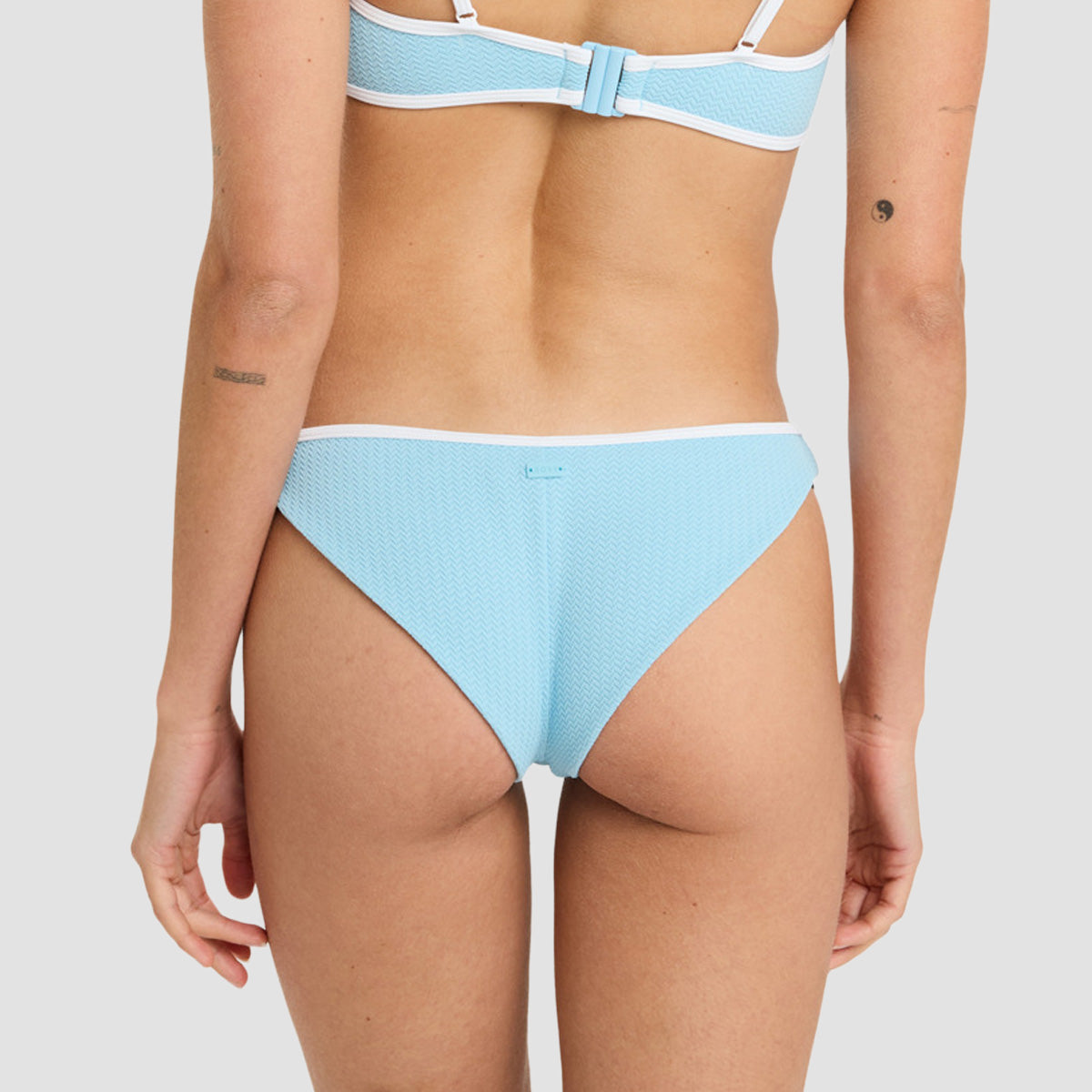 Roxy Kauai Cheeky Bikini Bottoms Sky Blue - Womens