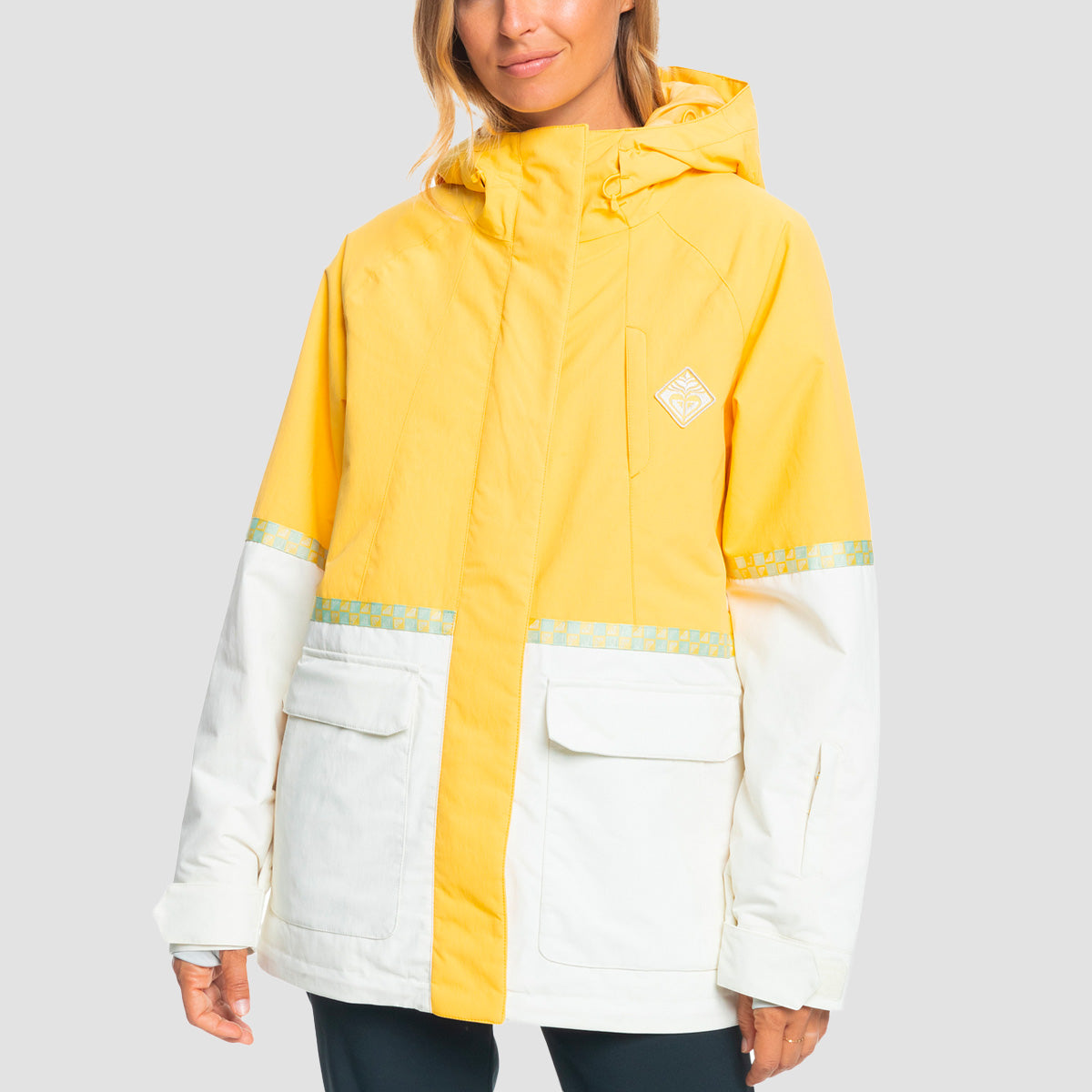 Roxy Ritual 10K Snow Jacket Sunset Gold - Womens