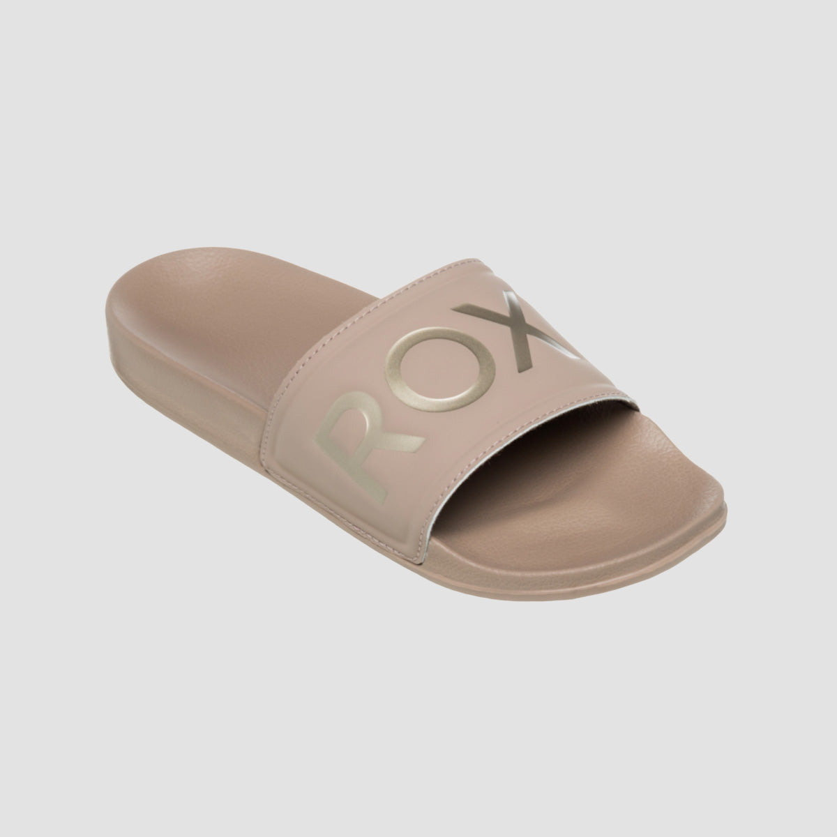 Roxy Slippy II Sliders Taupe - Womens