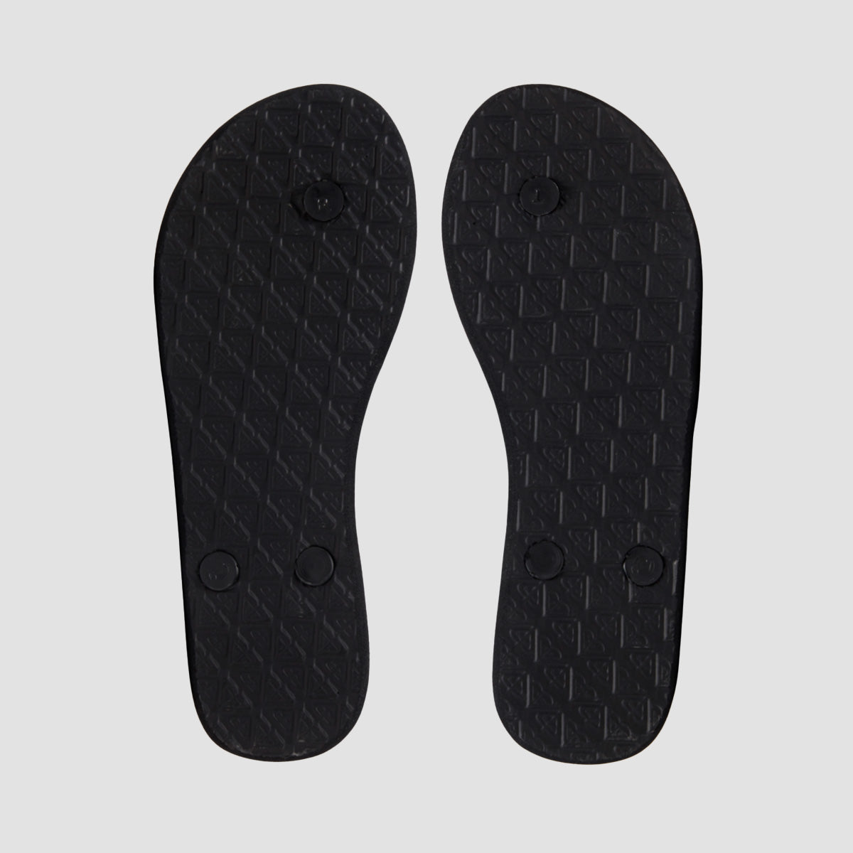 Roxy Viva IV Flip-Flops Black Smooth - Womens