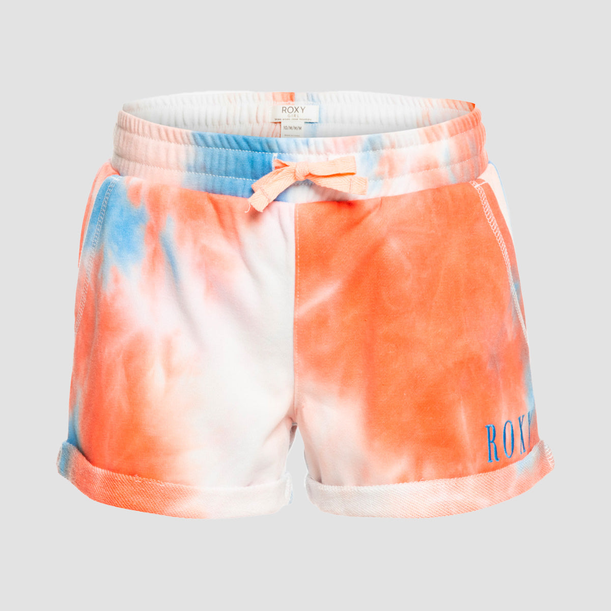 Roxy We Choose Shorts Tropical Peach Water Tie Dye - Girls