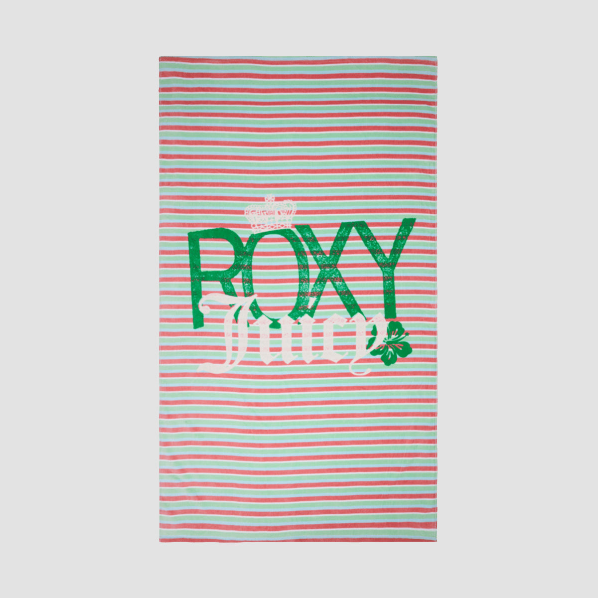 Roxy X Juicy Couture Beach Towel Island Green