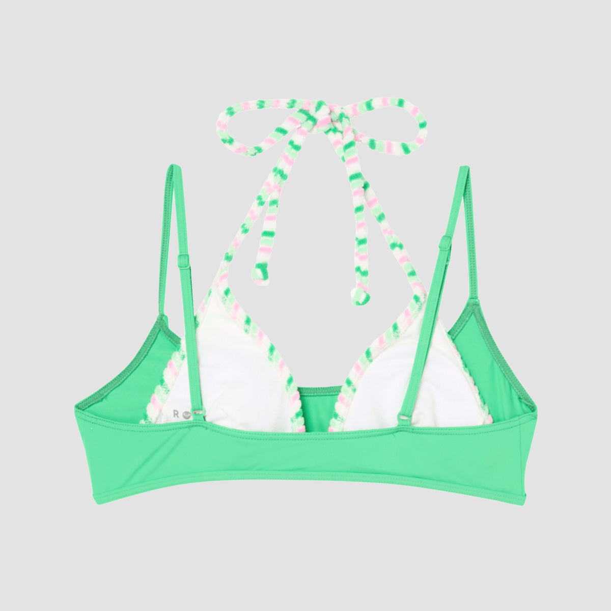 Roxy X Juicy Couture Bralette Bikini Top Island Green