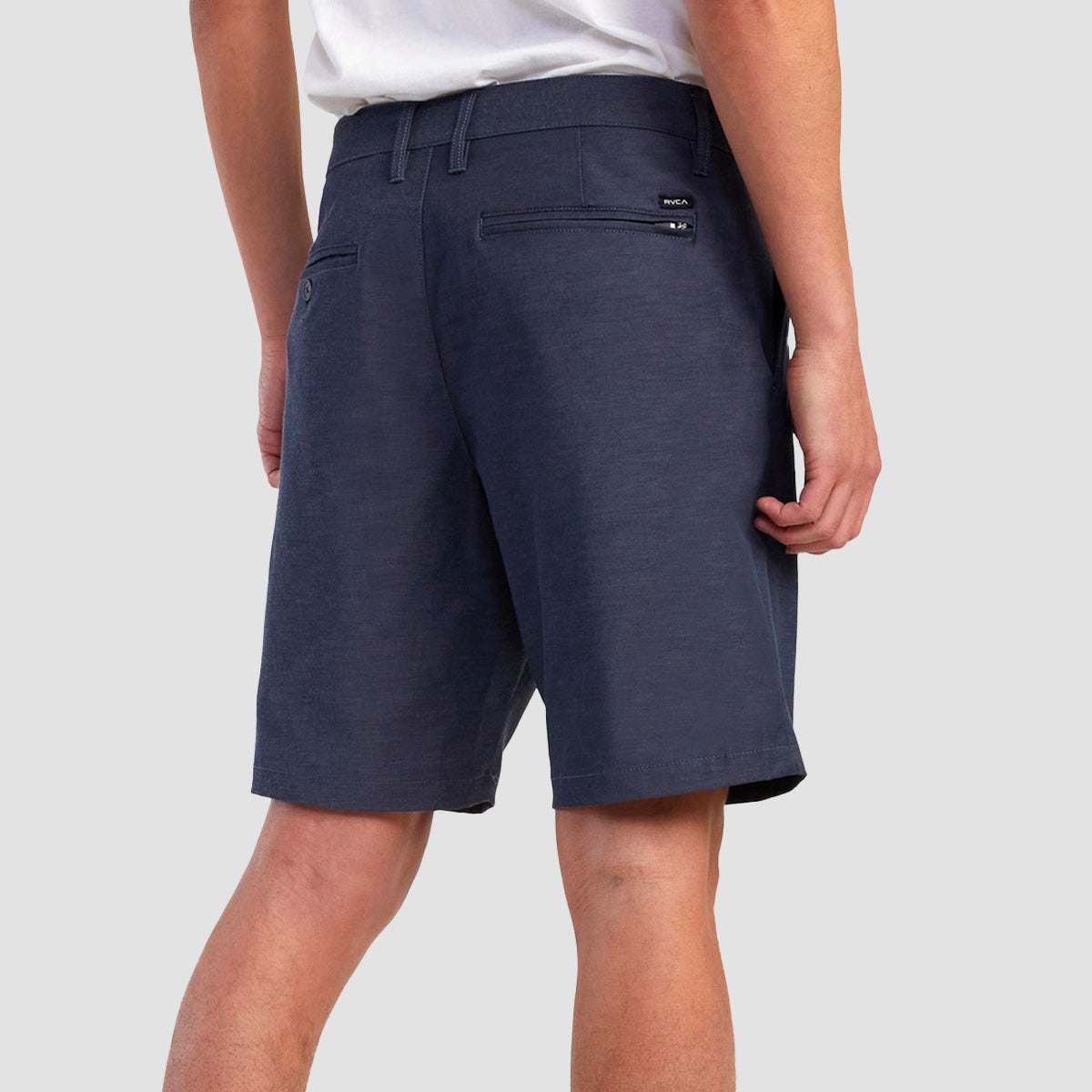 RVCA Back In 19" Hybrid Shorts Denim Heather