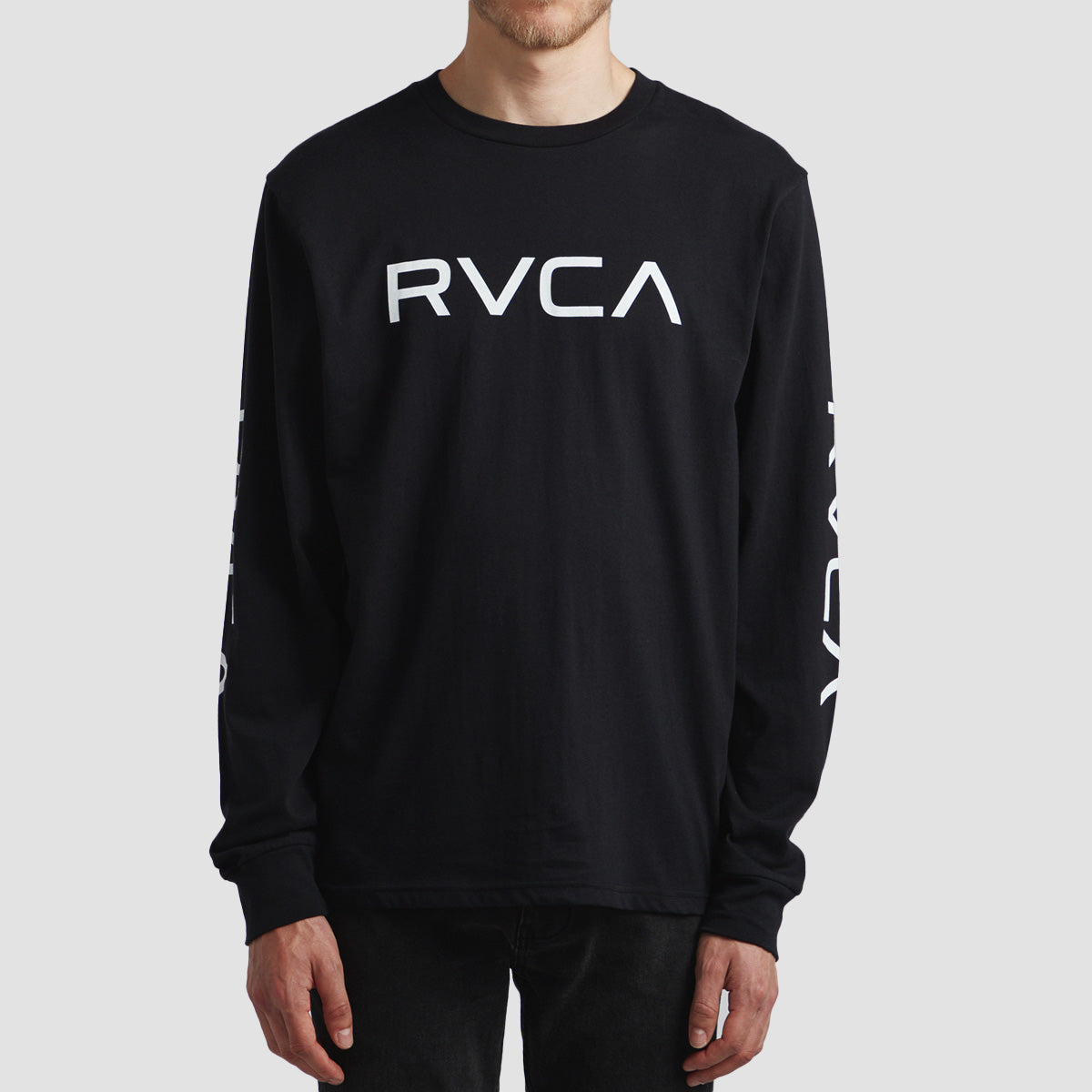 RVCA Big RVCA Longsleeve T-Shirt Black