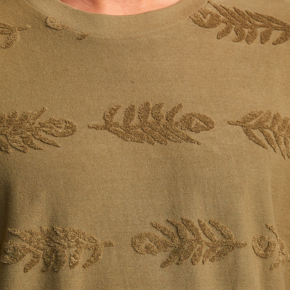 RVCA Plant Based Stripe T-Shirt Aloe