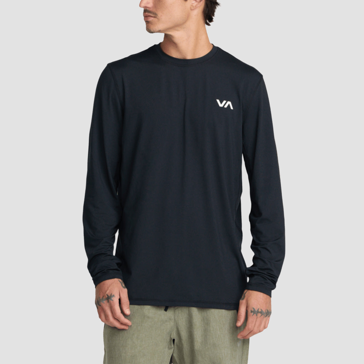 RVCA Sport Vent Longsleeve T-Shirt Black