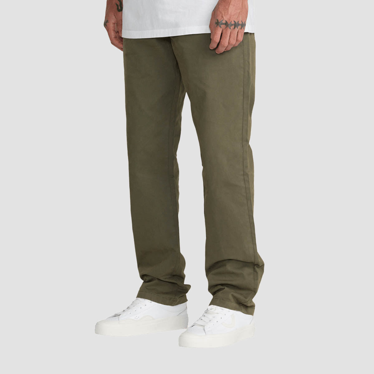RVCA Weekend Washed Chino Pants Fatigue
