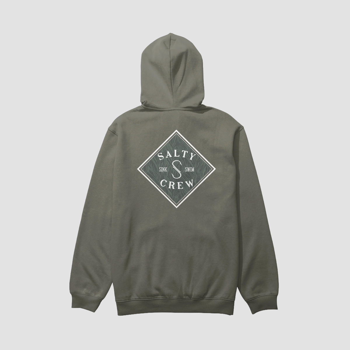 Salty Crew Tippet Fill Pullover Hoodie Dusty Olive