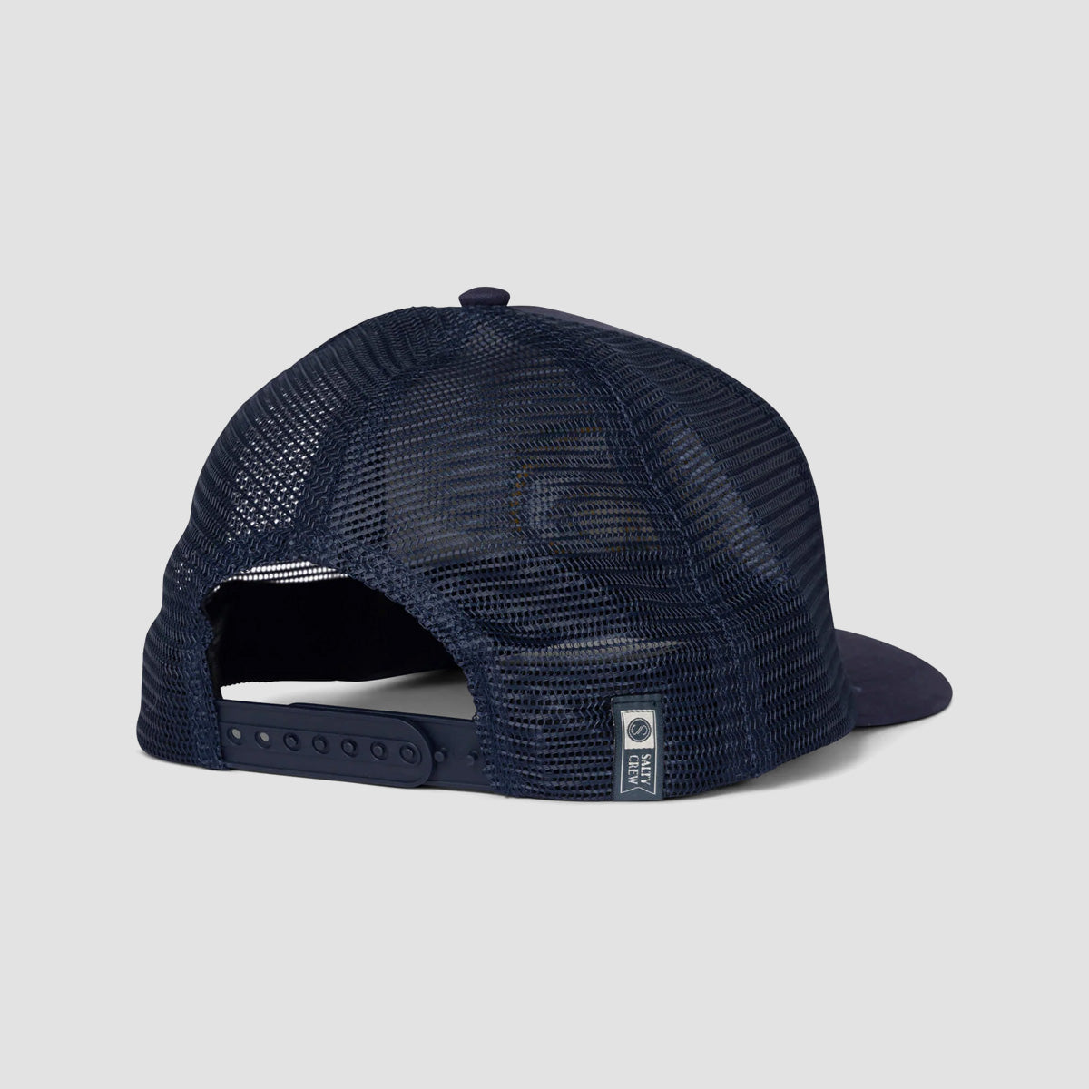 Salty Crew Yellow Tailed Trucker Cap Midnight Navy