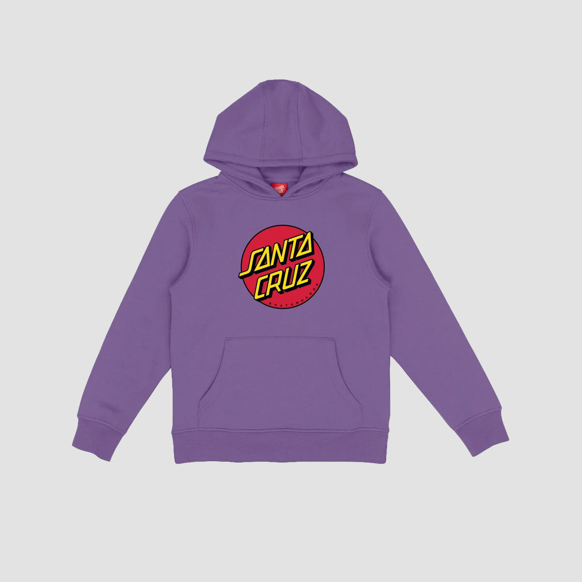 Santa Cruz Classic Dot Pullover Hoodie Fresh Purple - Kids