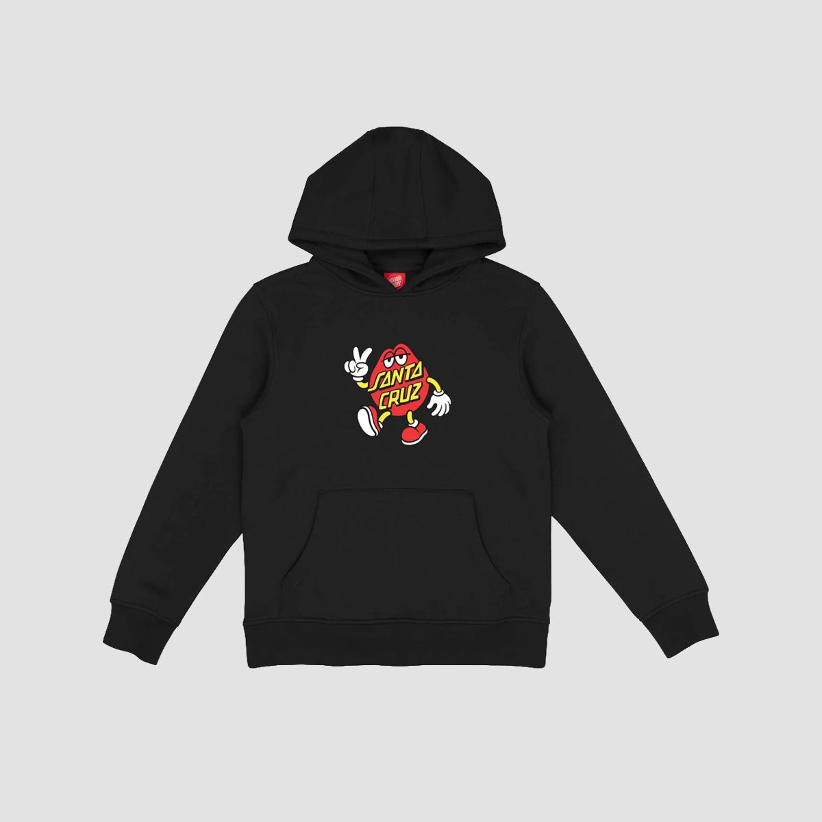 Santa Cruz Dot Guy TTE Pullover Hoodie Black - Kids