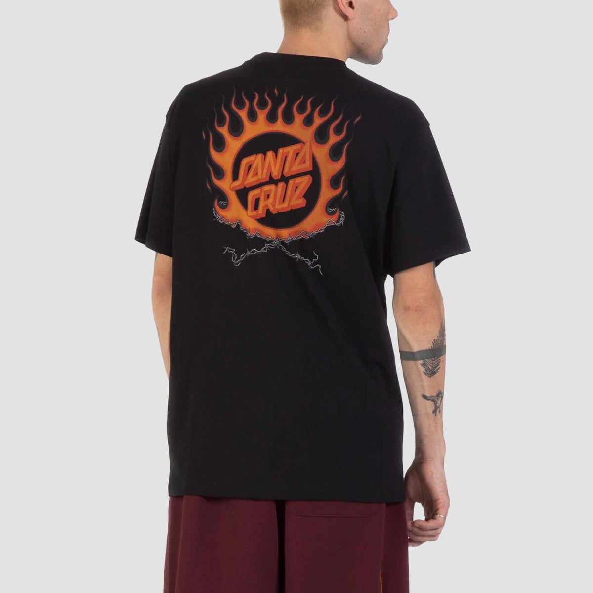 Santa Cruz Forging Dot T-Shirt Black