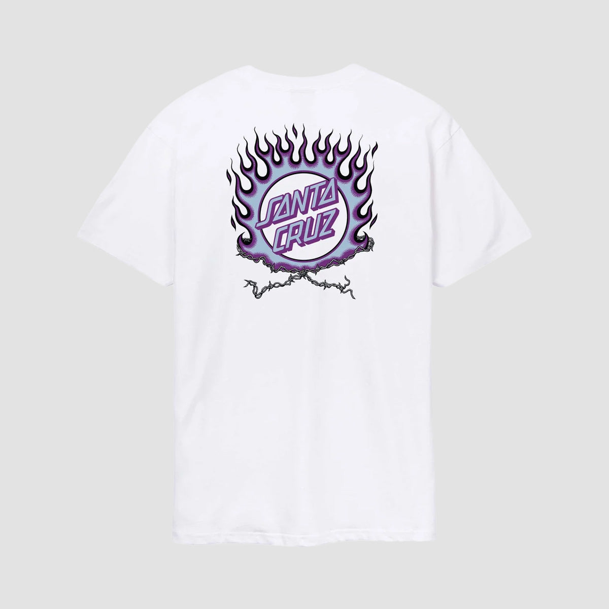 Santa Cruz Forging Dot T-Shirt White