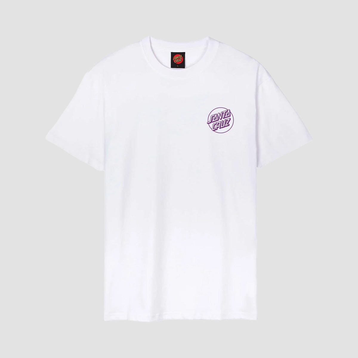 Santa Cruz Forging Dot T-Shirt White