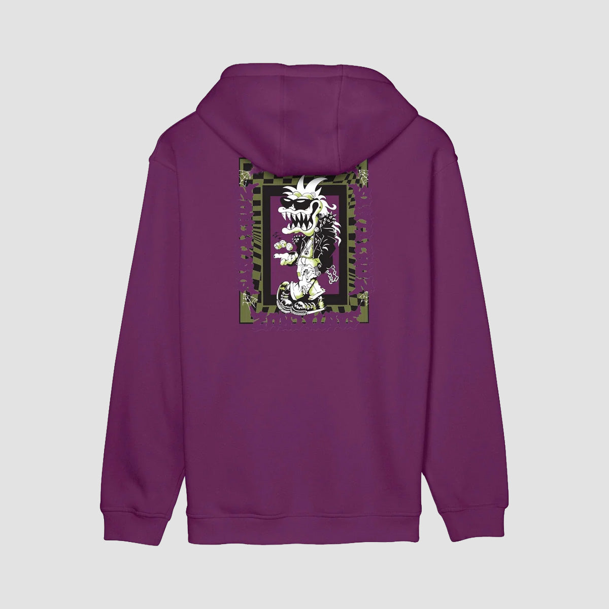 Santa Cruz Punk Gremlin Pullover Hoodie Fresh Purple